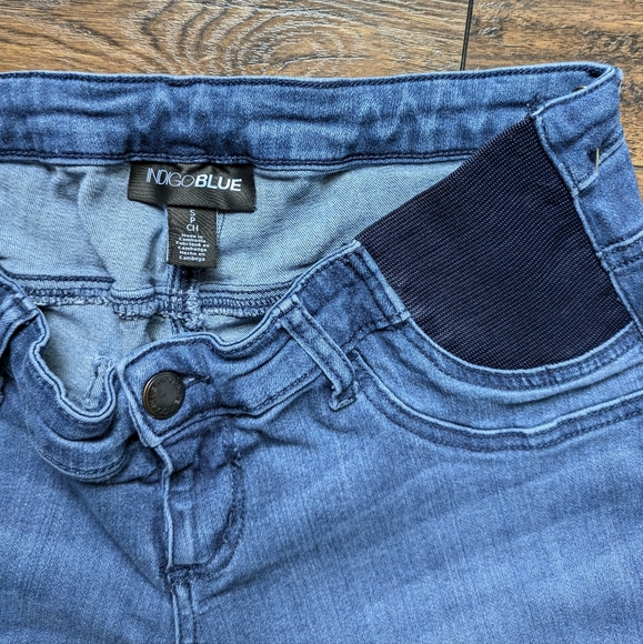 Indigo Blue maternity skinny jeans - Picture 3 of 3